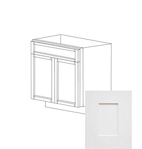 Irvine White Shaker 30" Vanity Cabinet - RTA