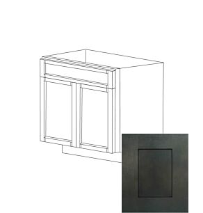 Ashton Grey Shaker 36" Vanity Cabinet - RTA