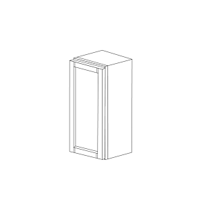 Aspen White Shaker 12x42 Wall Cabinet - Assembled