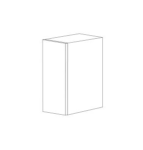 Matte White 15x30 Wall Cabinet - Assembled