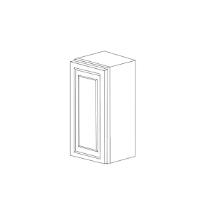 Classic Snow White 15x36 Wall Cabinet - Assembled