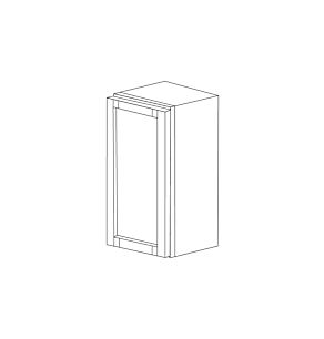 Aspen White Shaker 18x30 Wall Cabinet - Assembled