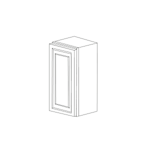 Malibu Dove White 18x36 Wall Cabinet - Pre-Assembled