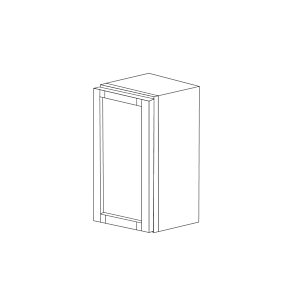 Aspen White Shaker 21x30 Wall Cabinet - Assembled