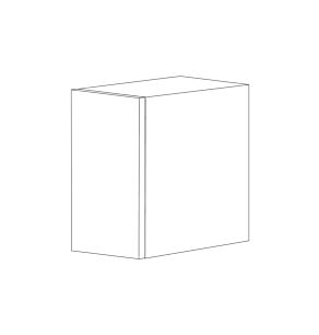 Matte White 21x36 Wall Cabinet - Assembled