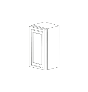 Classic Snow White 21x36 Wall Cabinet - Assembled