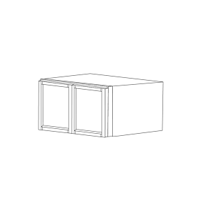 Georgia Honey Shaker 30x12 Wall Cabinet RTA