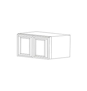 Classic Snow White 30x12 Wall Cabinet RTA