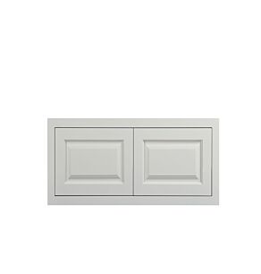 Vintage White Inset 30x12 Wall Cabinet - RTA