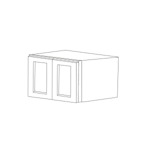 Malibu Grey Shaker 30x15x12 Wall Cabinet - RTA