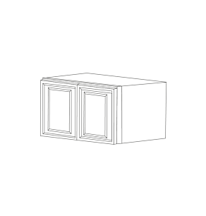 Malibu Dove White 30x18x12 Wall Cabinet - RTA