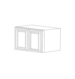 Romona Modern Gray 30x21x12 Wall Cabinet - RTA