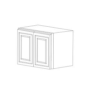 Orlando Ginger Square 30x24 Wall Cabinet RTA