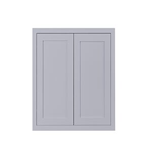 Dark Blue Inset Shaker 30x30 Wall Cabinet - RTA