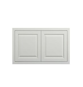 Vintage White Inset 36x15x24 Wall Cabinet - RTA