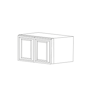 Romona Modern Gray 36x18x12 Wall Cabinet - RTA