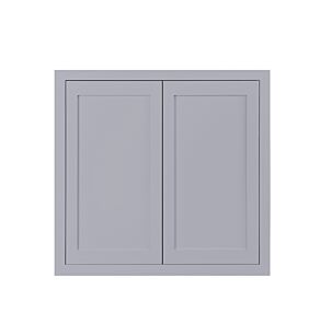 Dark Blue Inset Shaker 36x30 Wall Cabinet - RTA