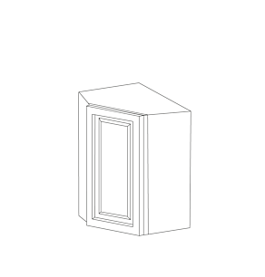 Orlando Ginger Square 24x30 Wall Corner Cabinet RTA