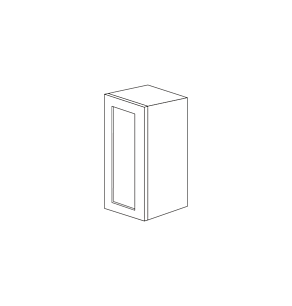 Jersey White Shaker 18x55 Pantry Top Part - RTA