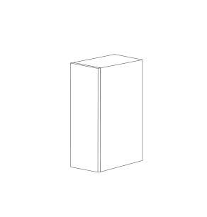 Lucca 9x42 Wall Cabinet - White Melamine Box - RTA