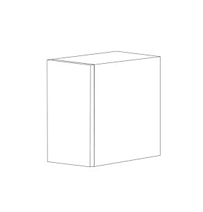 Lucca 21x42 Wall Cabinet - White Melamine Box - RTA