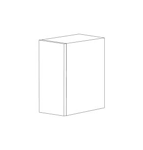 Lucca 18x49 Pantry Top Part - White Melamine Box - Assembled