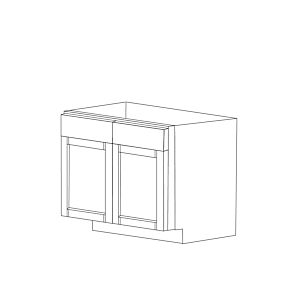 Georgia Honey Shaker 36" Base Cabinet - Assembled