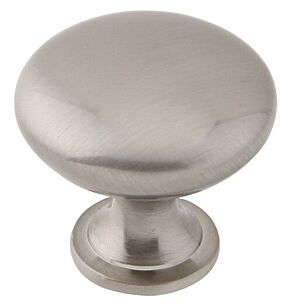 Brushed Nickel Mushroom Door Knob