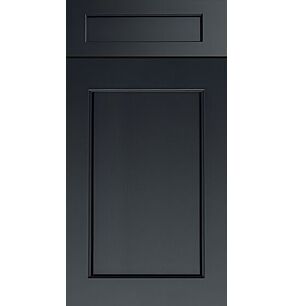 Modern Black Shaker Sample Door