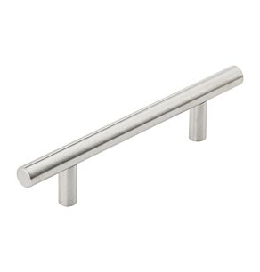 6" Brushed Nickel Bar Cabinet Pull