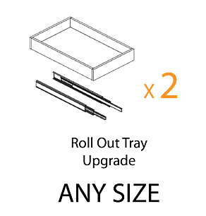 Promo - Two Roll Out Tray Upgrade - Please leave your selections in the comment area