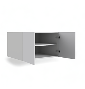 Super Matte White 30x15x12 Wall Cabinet - RTA