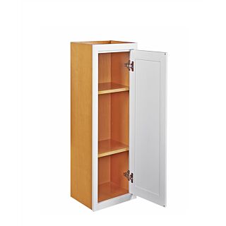 Snow White Inset Shaker 9x30 Wall Cabinet - RTA