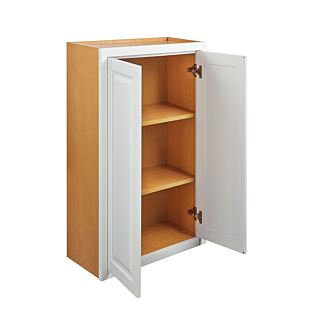 Vintage White Inset 24x39 Wall Cabinet - RTA