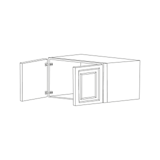 Anaheim Grey 36x12x24 Wall Cabinet - RTA