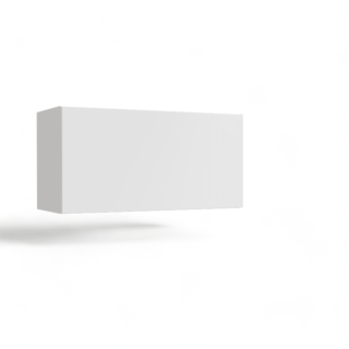 High Gloss Black 24x15 Horizontal Lift Up wall Cabinet