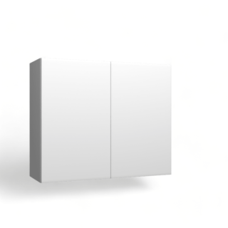 High Gloss Black 24x30 Wall Cabinet