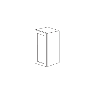 Lunar Beige Shaker 9x30 Wall Cabinet - RTA
