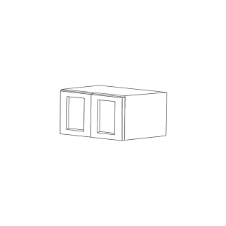 Lunar Beige Shaker 30x12x12 Wall Cabinet - RTA