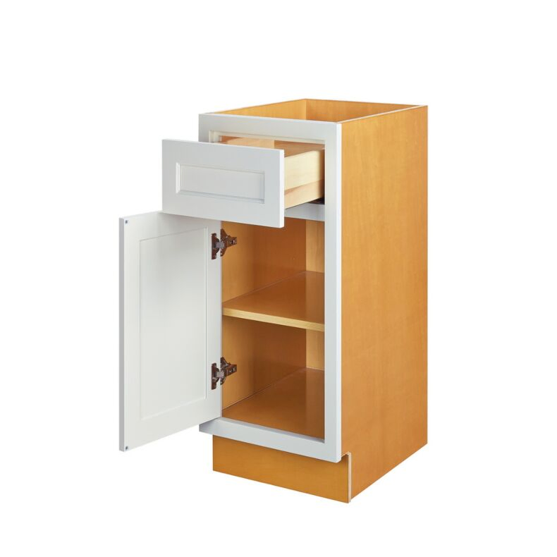 Vintage White Inset 9" Base Cabinet - RTA
