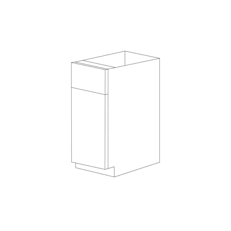 Huntington White Shaker 15" Base Cabinet RTA Huntington White Shaker 15" Base Cabinet RTA