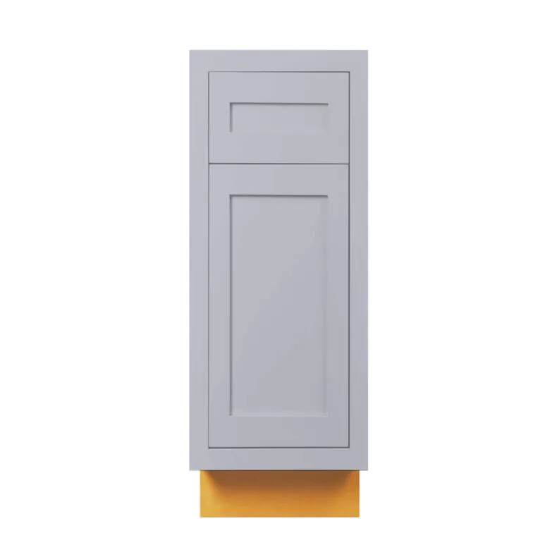 Dark Blue Inset Shaker 15" Base Cabinet- RTA Dark Blue Inset Shaker 15" Base Cabinet- RTA