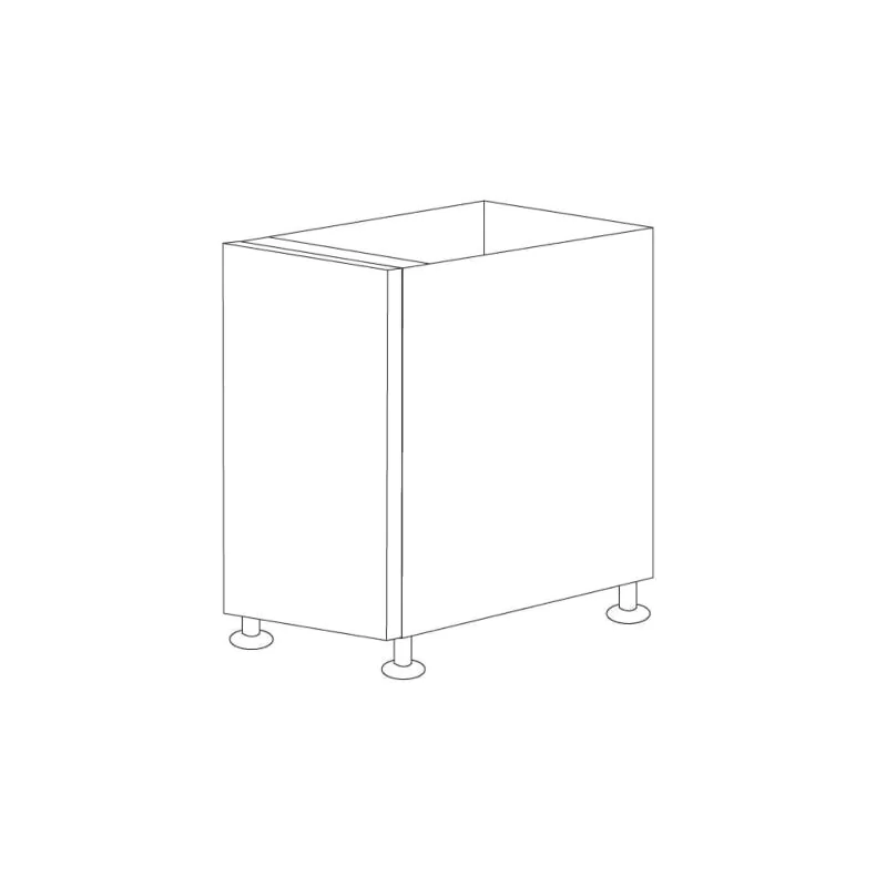 Lacquer White 24" Base Cabinet 1 Door - RTA Lacquer White 24" Base Cabinet 1 Door - RTA