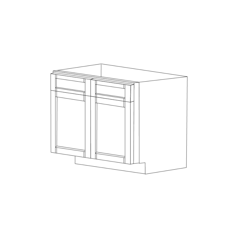 Calypso Grey 36" Base Cabinet - 2 Doors - Assembled Calypso Grey 36" Base Cabinet - 2 Doors - Assembled