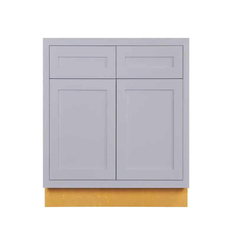 Dark Blue Inset Shaker 36" Base Cabinet- RTA Dark Blue Inset Shaker 36" Base Cabinet- RTA