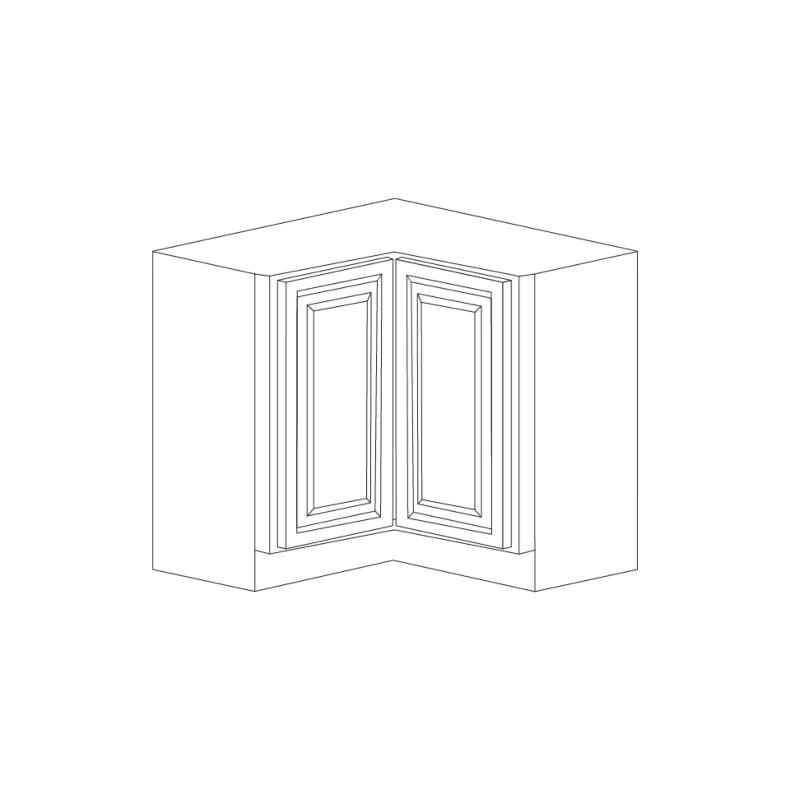 Anaheim Grey 36" Lazy Susan Corner Base Cabinet - RTA Anaheim Grey 36" Lazy Susan Corner Base Cabinet - RTA