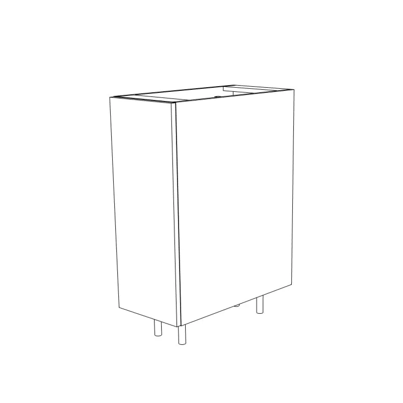 Matte White 12" Base Spice Rack Pull Out Cabinet - RTA Matte White 12" Base Spice Rack Pull Out Cabinet - RTA