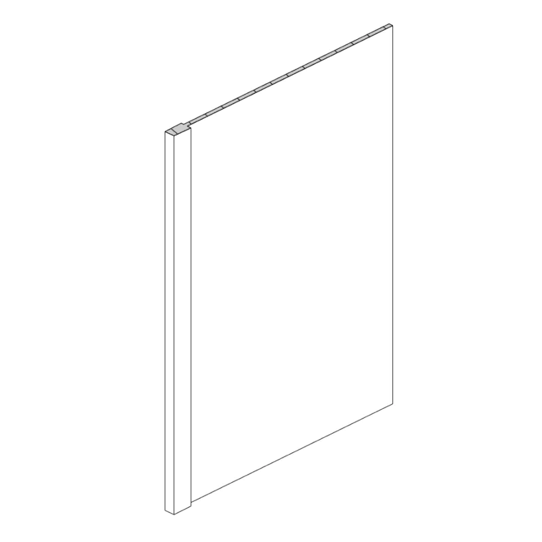 Catalina Coffee Square 3" Dish Washer End Panel Catalina Coffee Square 3" Dish Washer End Panel