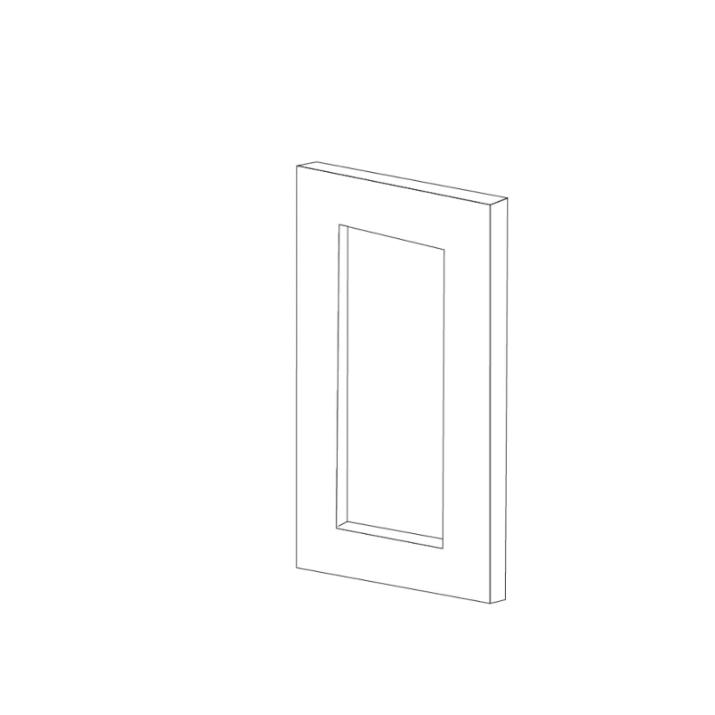 Midnight Java Shaker 12x36 Matching Wall End Panel Midnight Java Shaker 12x36 Matching Wall End Panel