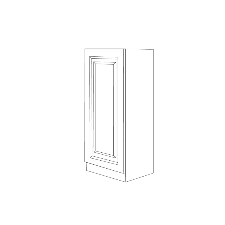 Anaheim Grey 18x54 Utility Cabinet Bottom Part - RTA Anaheim Grey 18x54 Utility Cabinet Bottom Part - RTA